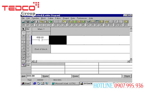 lap trinh plc bang phan mem syswin