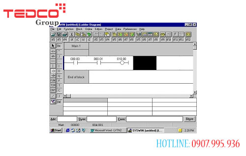 lap trinh plc bang phan mem syswin